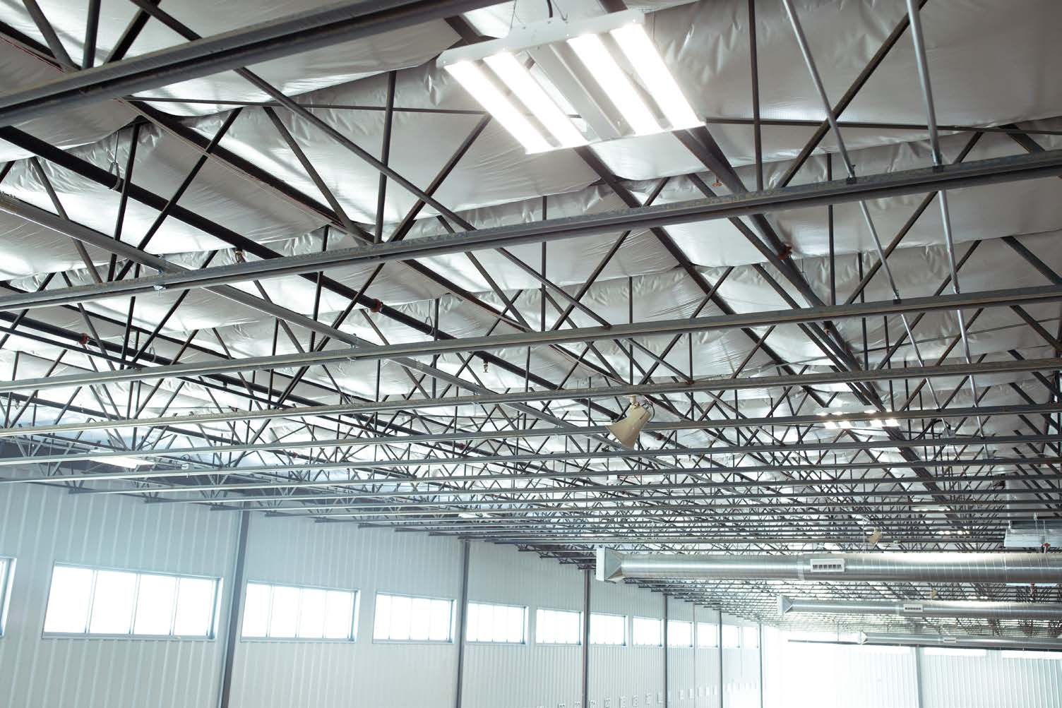 Interior of a Bedford Industries manufacturing facility in Worthington, Minnesota